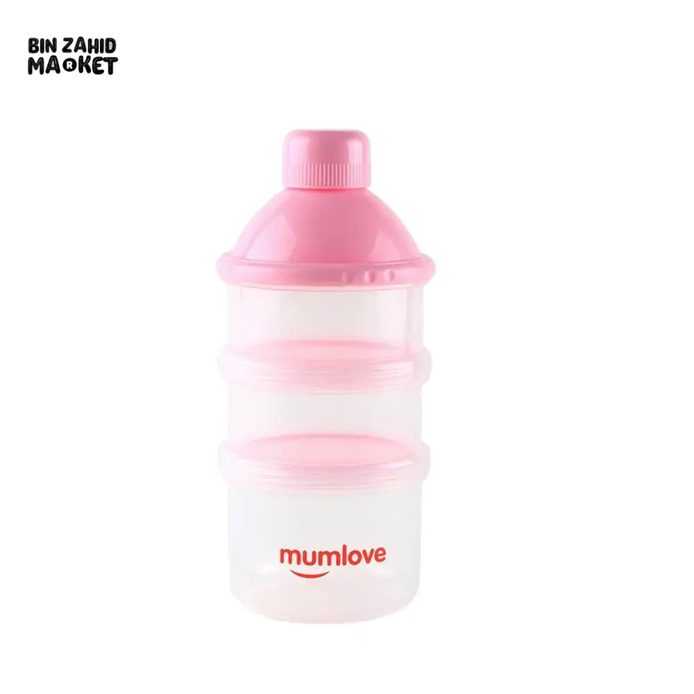 MUMLOVE BABY MILK POWDER DISPENSER 3-LAYER STACKABLE FORMULA CONTAINER