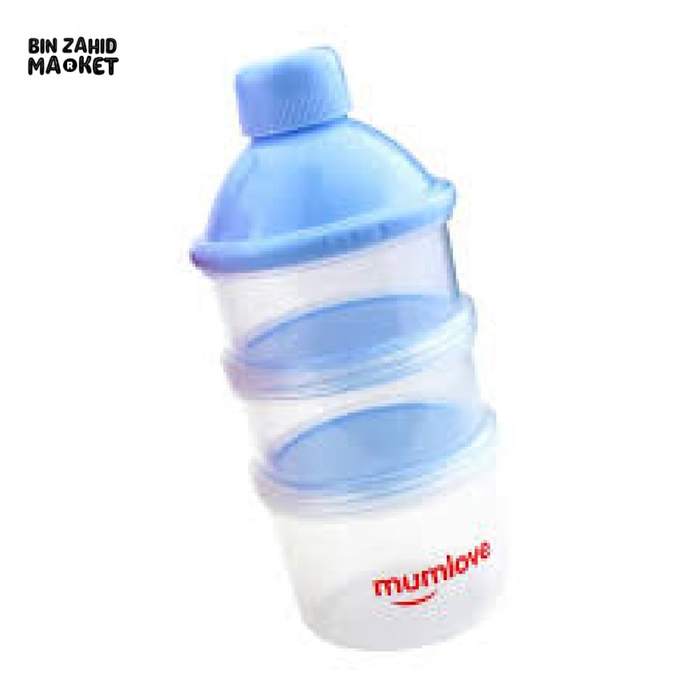 MUMLOVE BABY MILK POWDER DISPENSER 3-LAYER STACKABLE FORMULA CONTAINER