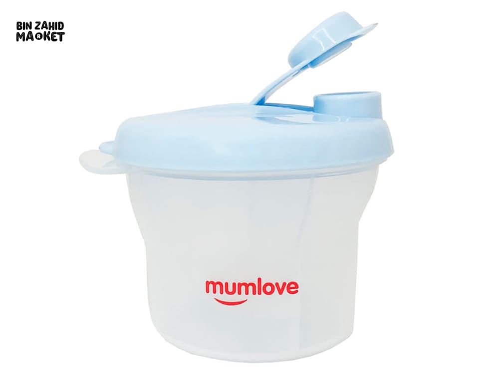 MUMLOVE PORTABLE MILK POWDER BOX LARGE CAPACITY WITH SEAL BAND COVER FOR BABY