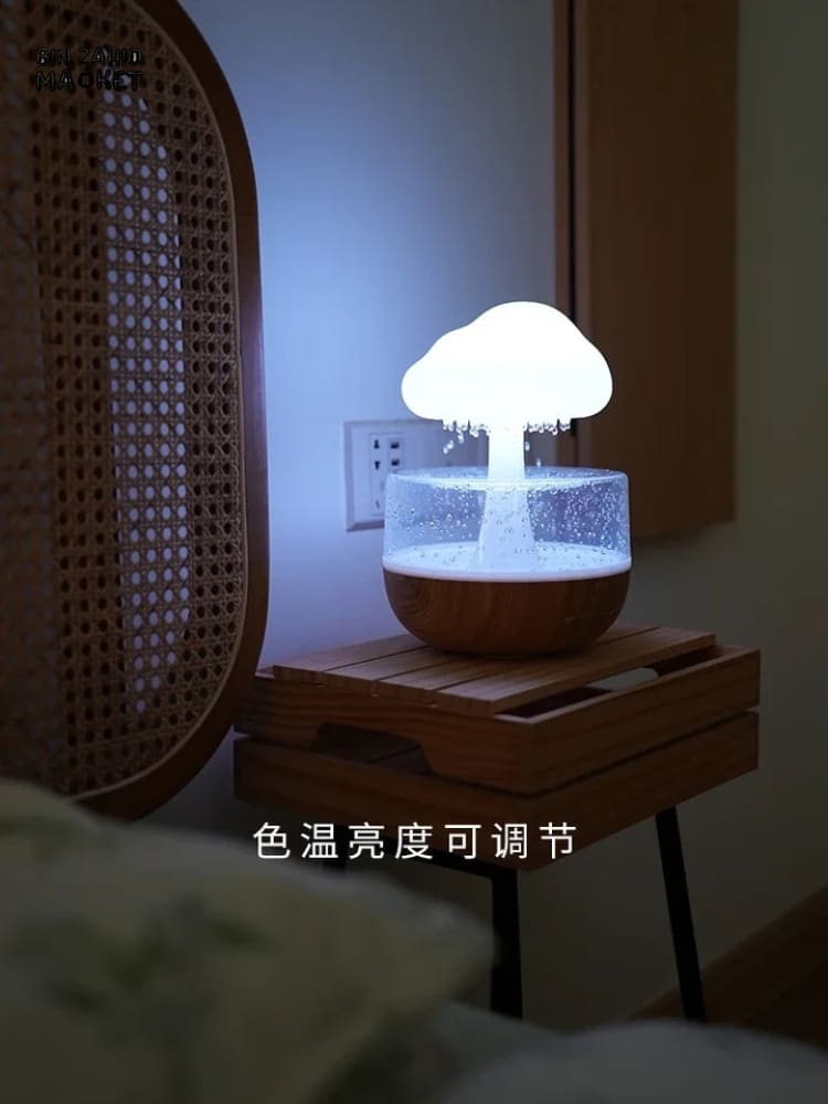 MUSHROOM RAIN HUMIDIFIER WITH NIGHT LIGHT