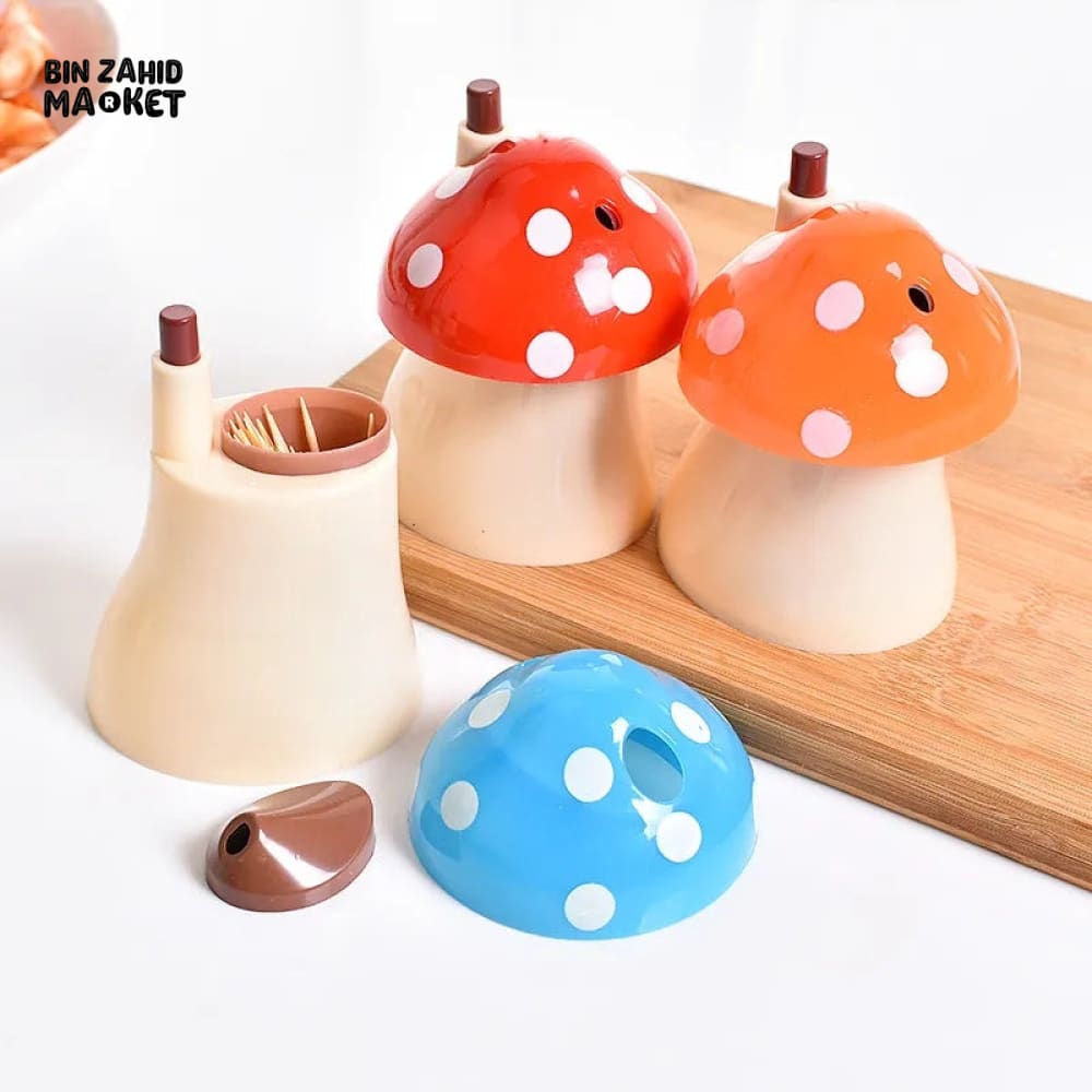 MUSHROOM TOOTHPICK DISPENSER