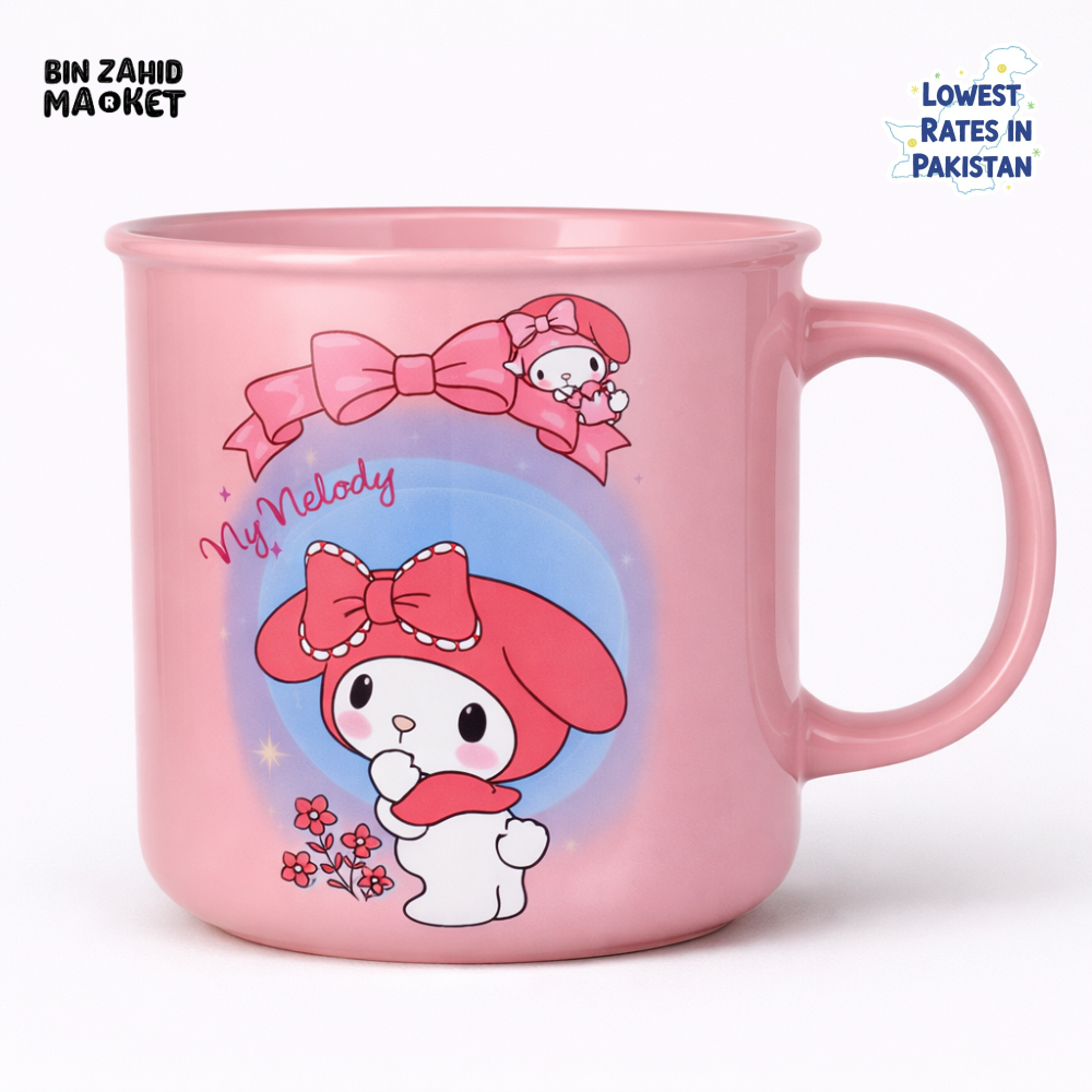 MY MELODY CARTOON CERAMIC MUG – CUTE PINK COFFEE & TEA CUP