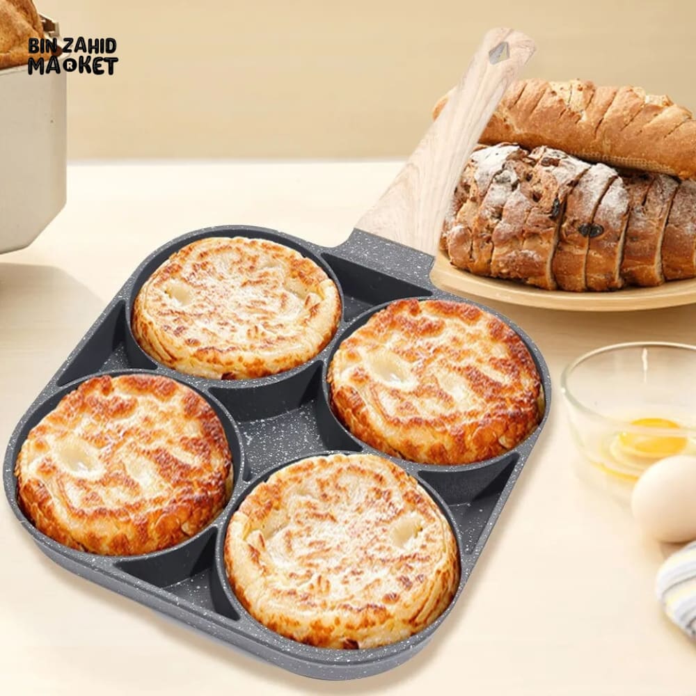 NON STICK 4 PORTIONS FRYING PAN