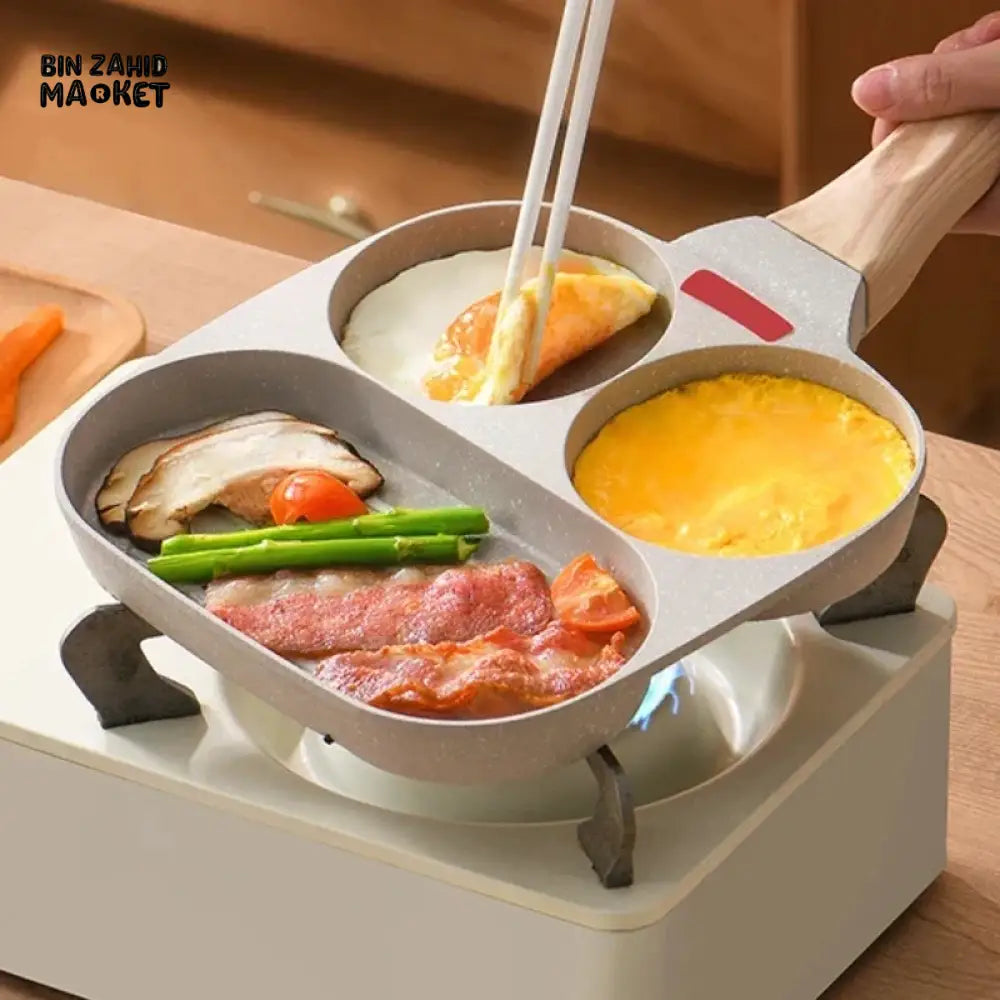 NON STICK 4 PORTIONS FRYING PAN