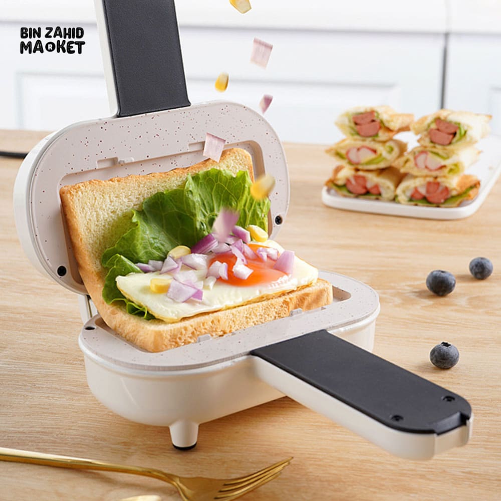 NON-STICK ELECTRIC SNACK MAKER