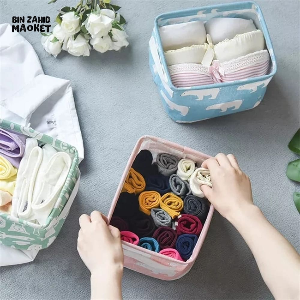NON WOOVEN ORGANIZER BASKET