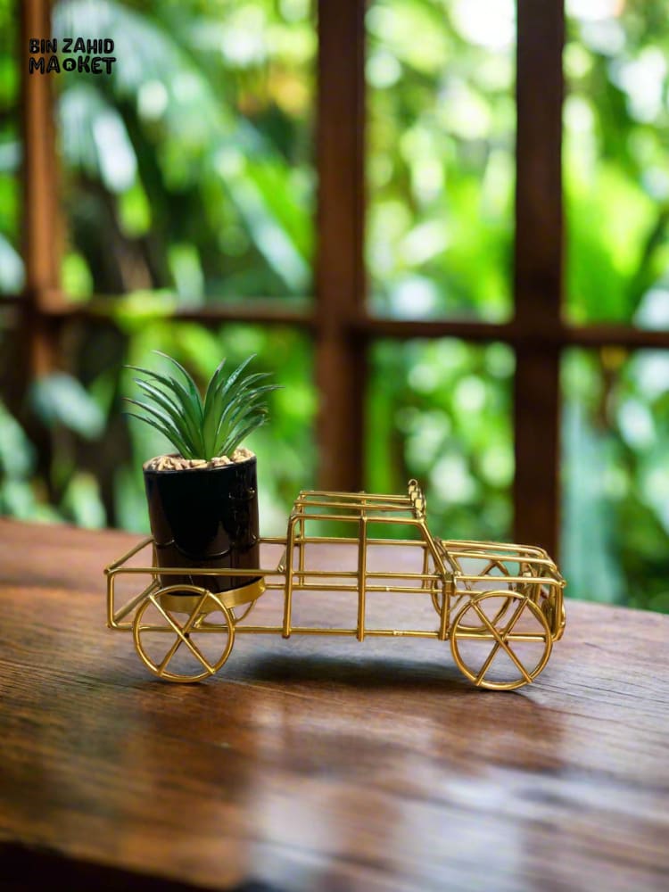 NORDIC LUXURY IRON HANDICRAFT PLANT ORNAMENTS - VINTAGE WHEELS