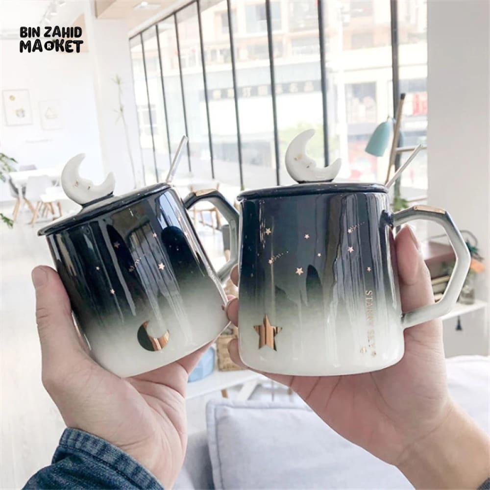 NORDIC STARRY SKY CERAMIC MUG