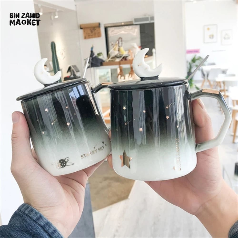 NORDIC STARRY SKY CERAMIC MUG