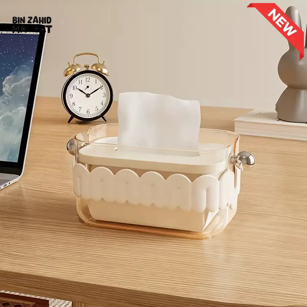 NORDIC STYLE CUTE TISSUE BOX FOR LIVING ROOM DINING TABLE & COUNTERTOP