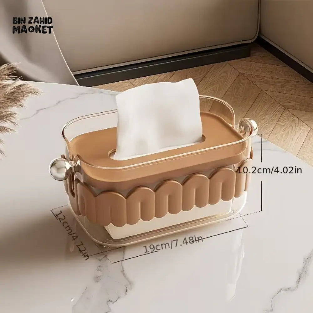 NORDIC STYLE CUTE TISSUE BOX FOR LIVING ROOM DINING TABLE & COUNTERTOP