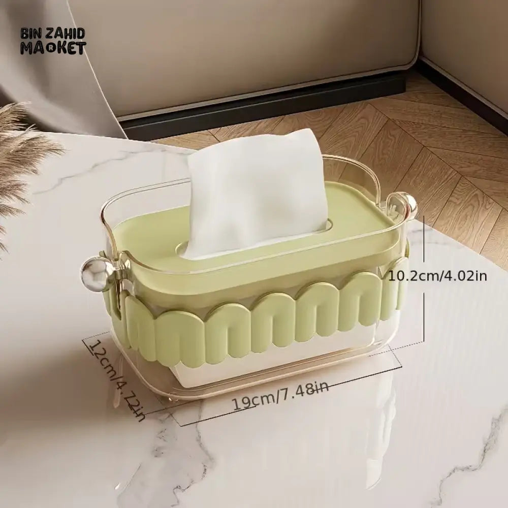 NORDIC STYLE CUTE TISSUE BOX FOR LIVING ROOM DINING TABLE & COUNTERTOP