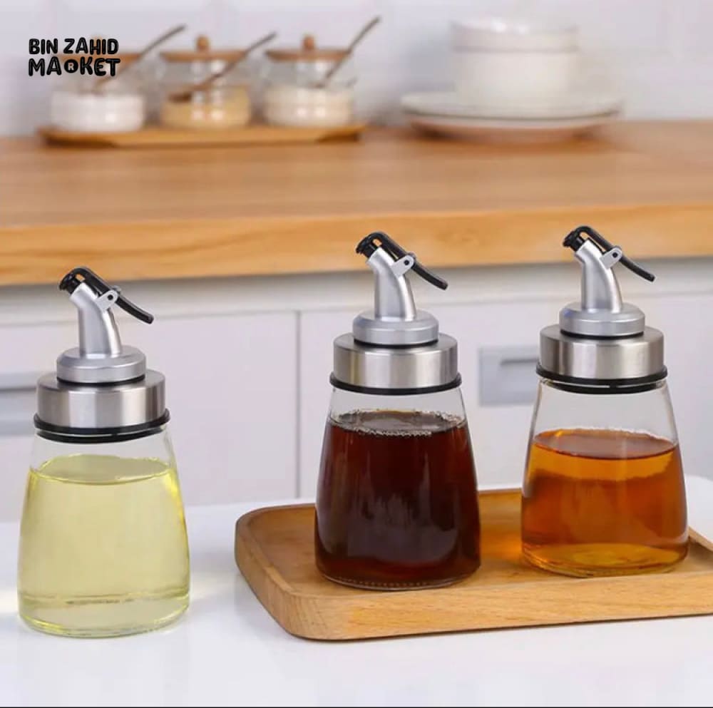OIL DISPENSER KITCHEN SEASONING BOTTLE 180ML