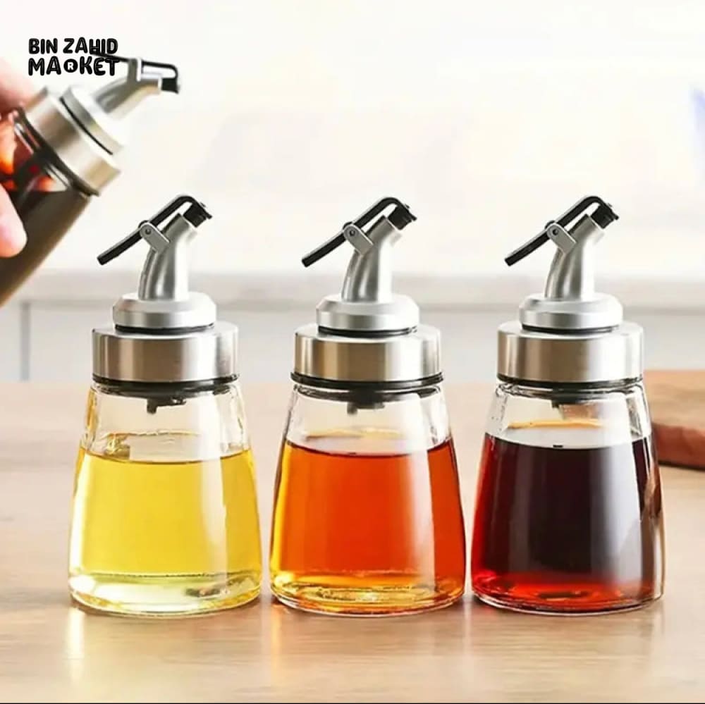 OIL DISPENSER KITCHEN SEASONING BOTTLE 180ML