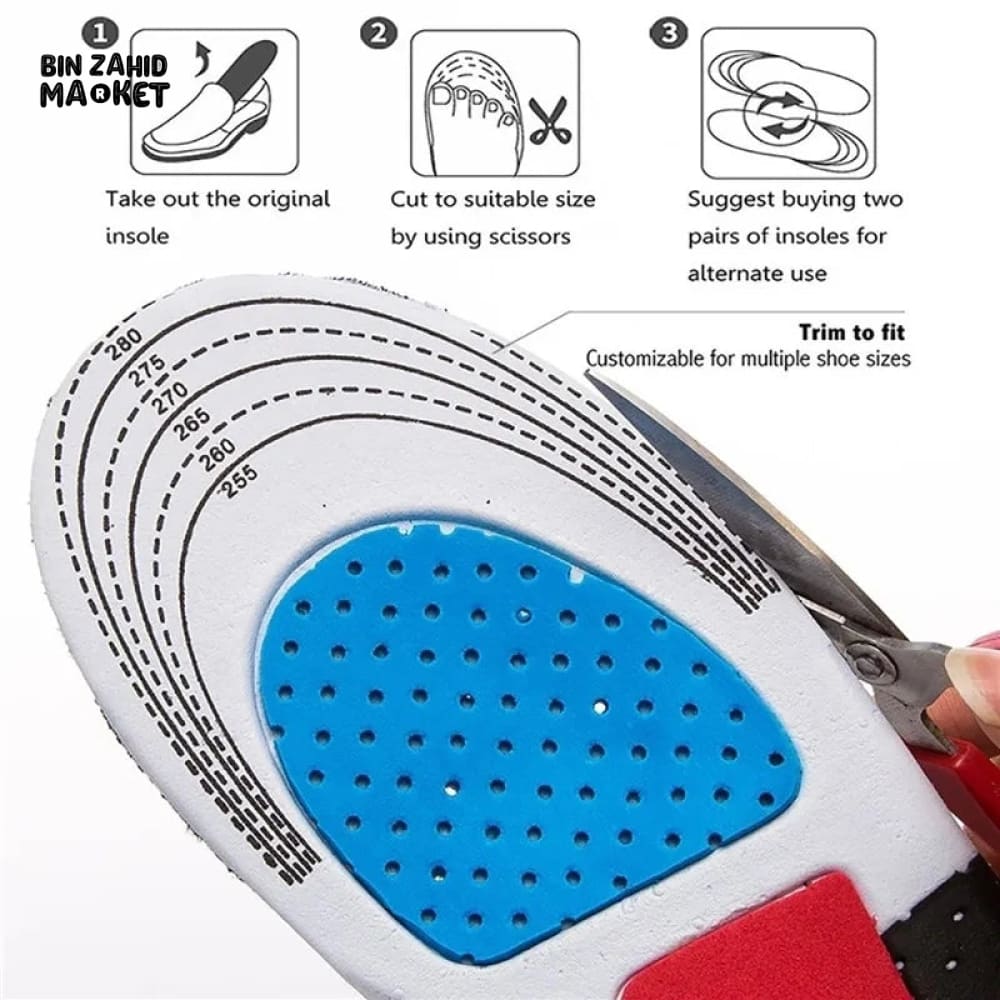 ORTHOTIC ARCH SUPPORT GEL INSOLE