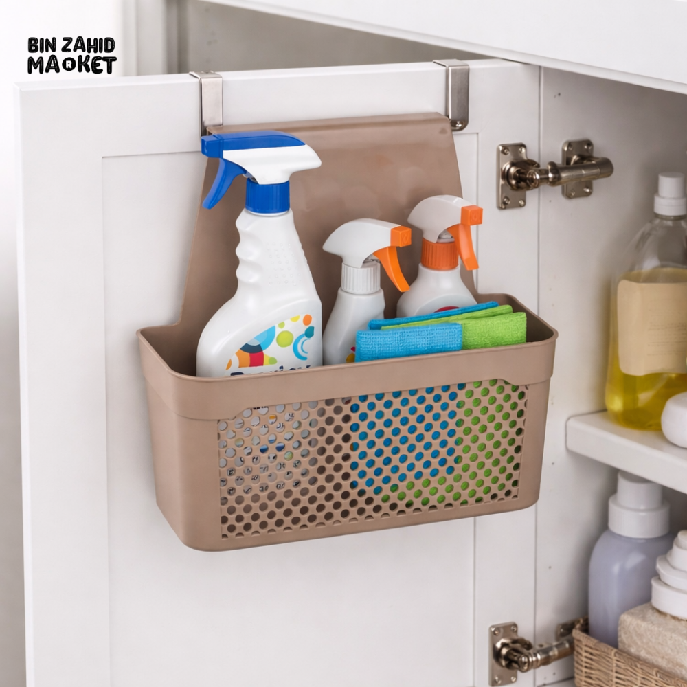 OVER THE CABINET DOOR STORAGE BASKET