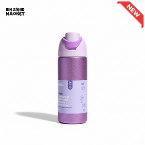 OWALA FREESIP 24OZ WATER BOTTLE - GLITTER PURPLE
