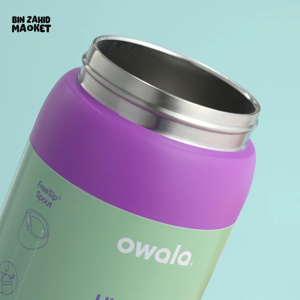 OWALA FREESIP 24OZ WATER BOTTLE – HYDRATION REDEFINED - LIGHT PINK