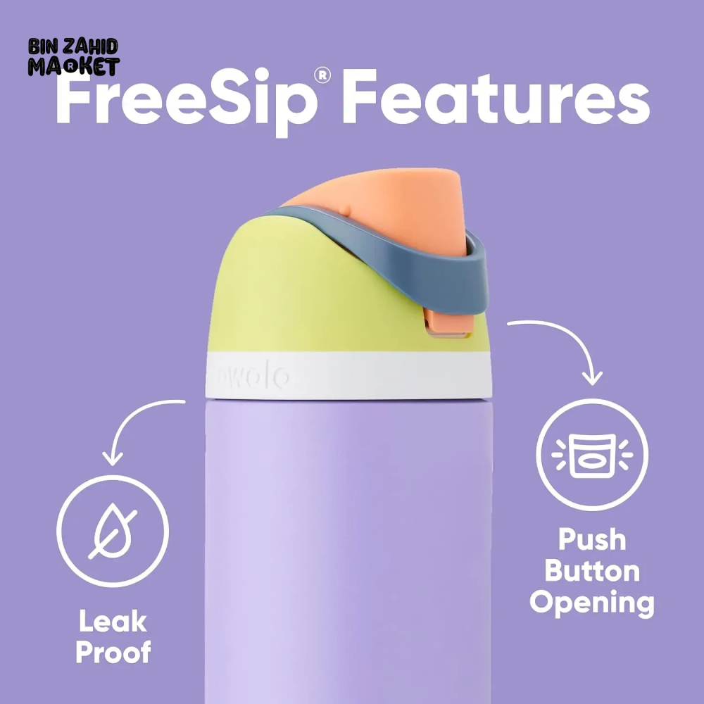 OWALA FREESIP 24OZ WATER BOTTLE – HYDRATION REDEFINED - PURPLE
