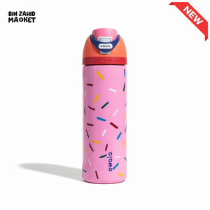 OWALA FREESIP 24OZ WATER BOTTLE - PINK SPRINKLES