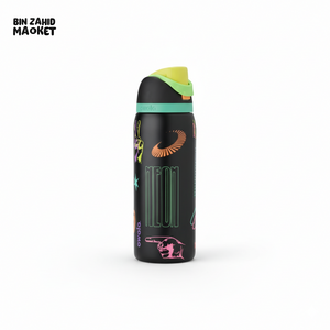OWALA FREESIP 24OZ WATER BOTTLE - SPACE NEON