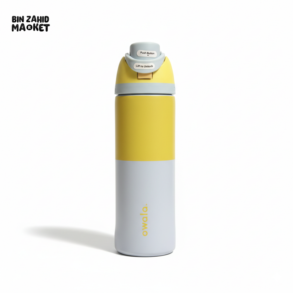 OWALA FREESIP 24OZ WATER BOTTLE - SUNRISE YELLOW