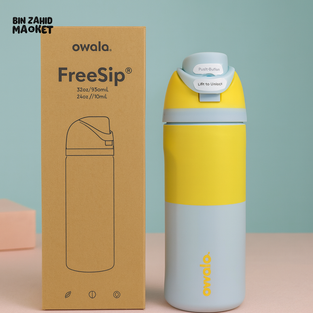 OWALA FREESIP 24OZ WATER BOTTLE - SUNRISE YELLOW