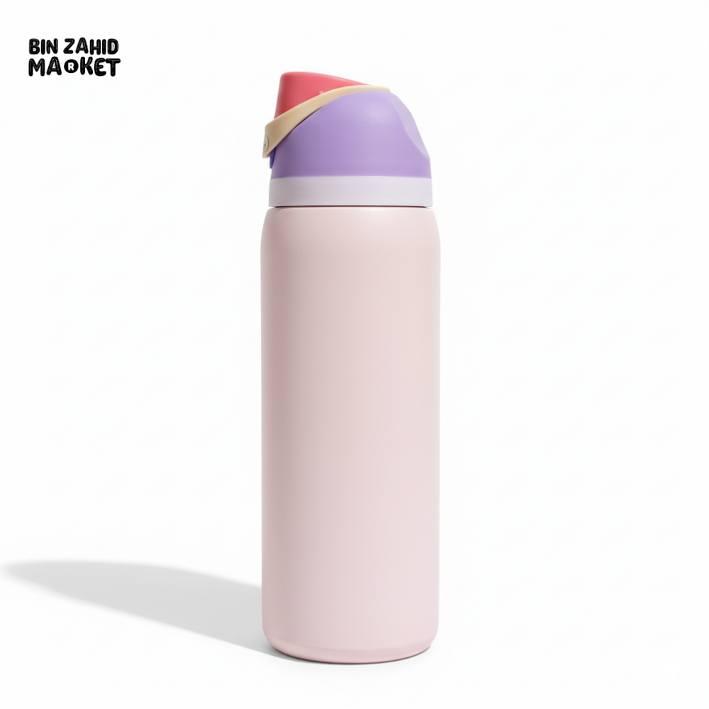 OWALA TYPE SOLID WATER BOTTLE - LIGHT PINK 32OZ