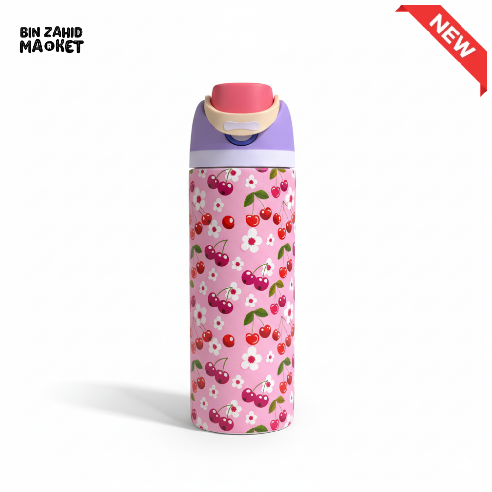 OWALA TYPE WATER BOTTLE - CHERRIES