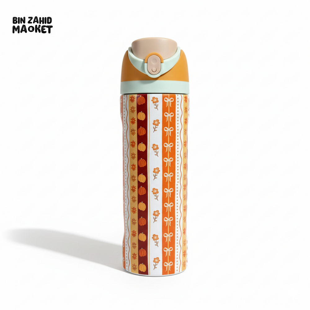 OWALA TYPE WATER BOTTLE - RIBBON LEAVES