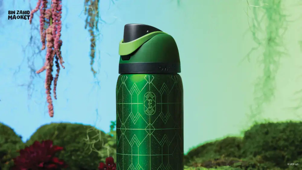 OWALA WATER BOTTLE WICKED FOR GOOD 32OZ - GREEN