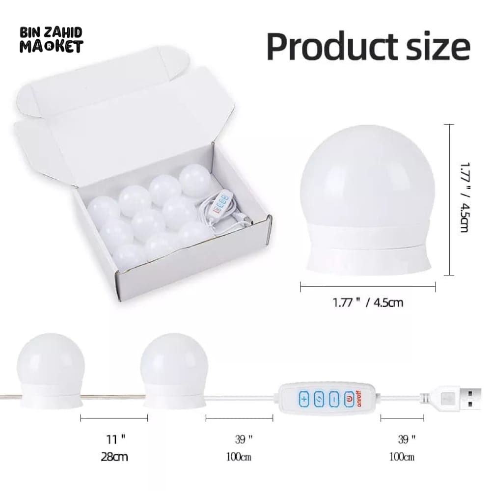 PACK OF 10 VANITY LIGHT BULBS