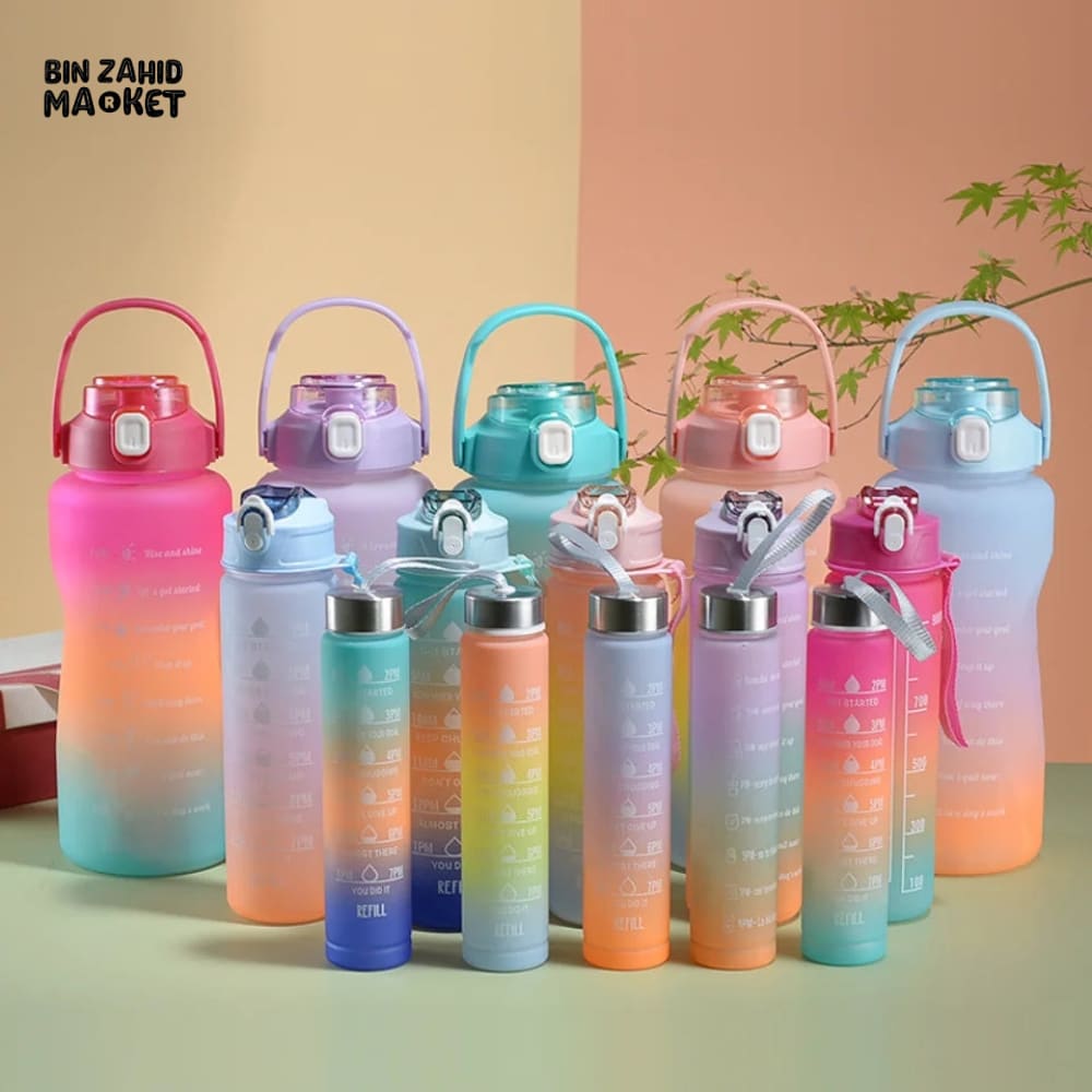 PACK OF 3 HYDRATED BOTTLES SET