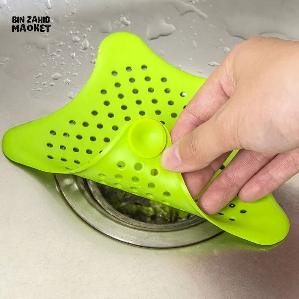 PACK OF 3 STAR NET SINK ANTI-BLOCKER