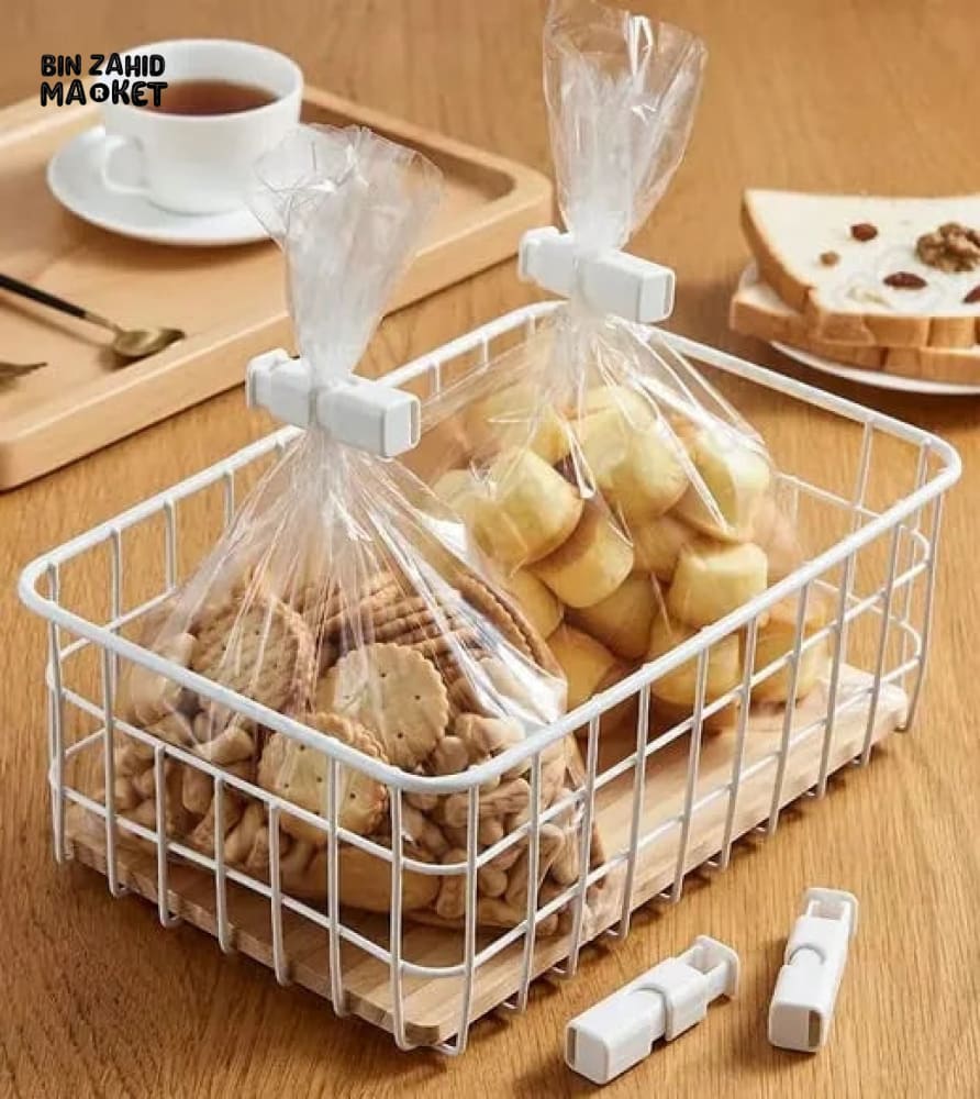 PACK OF 4 FOOD SEALING CLIPS