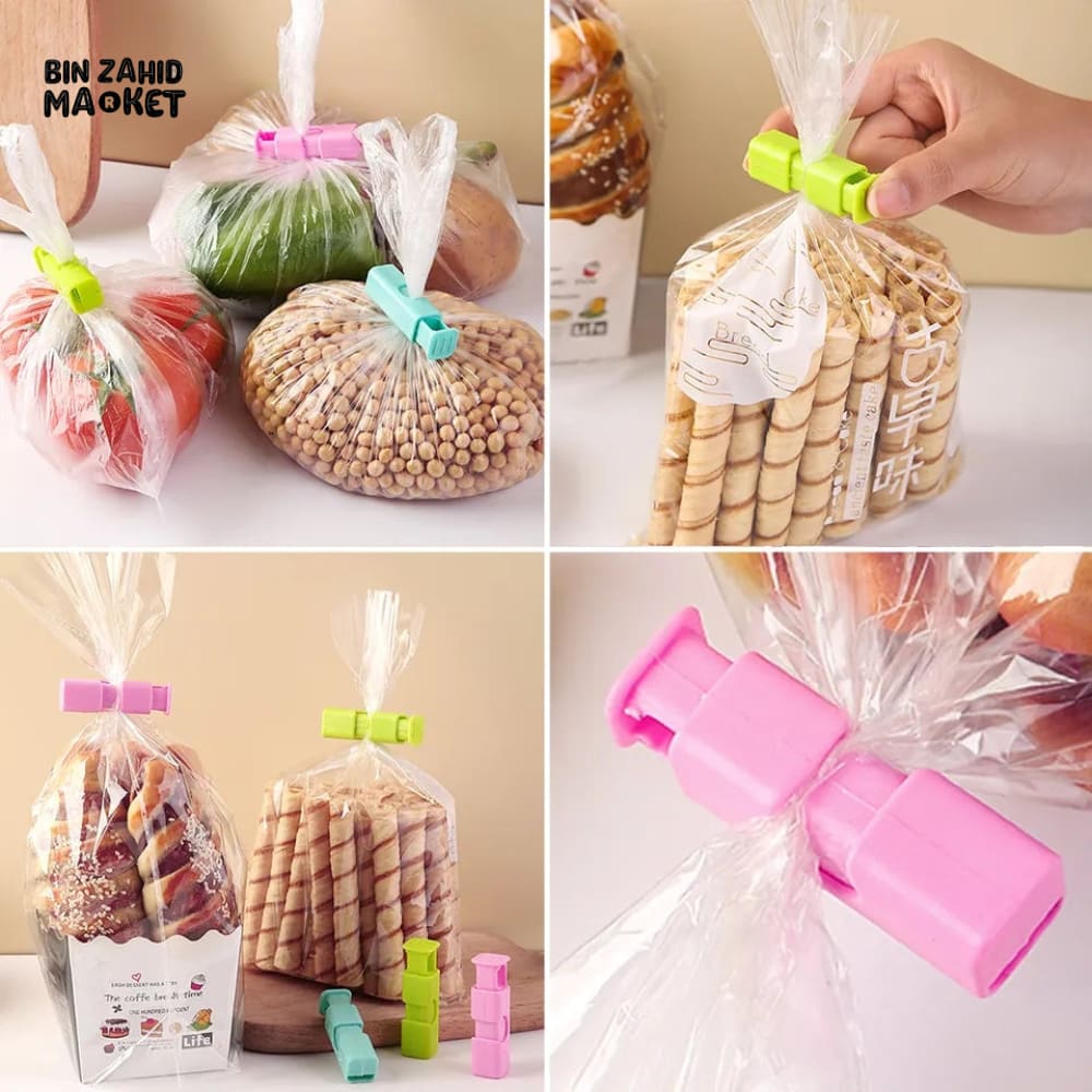 PACK OF 4 FOOD SEALING CLIPS