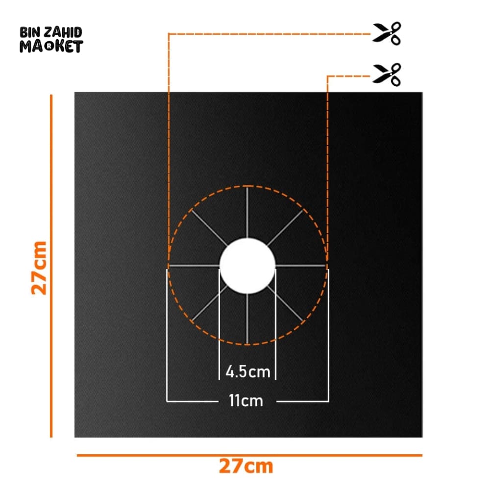 PACK OF 4 STOVE PROTECTON SHEETS