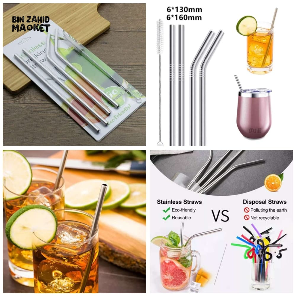 PACK OF 5 STRAW SET