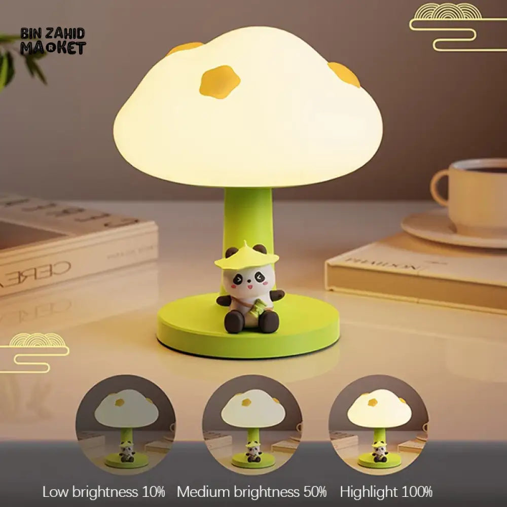 PANDA CLOUD NIGHT LAMP – RECHARGEABLE USB TOUCH DIMMABLE AMBIENT LIGHT