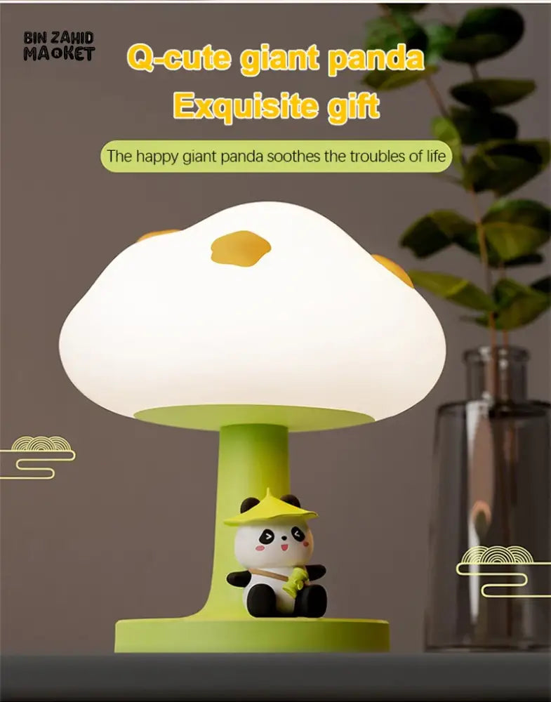 PANDA CLOUD NIGHT LAMP – RECHARGEABLE USB TOUCH DIMMABLE AMBIENT LIGHT