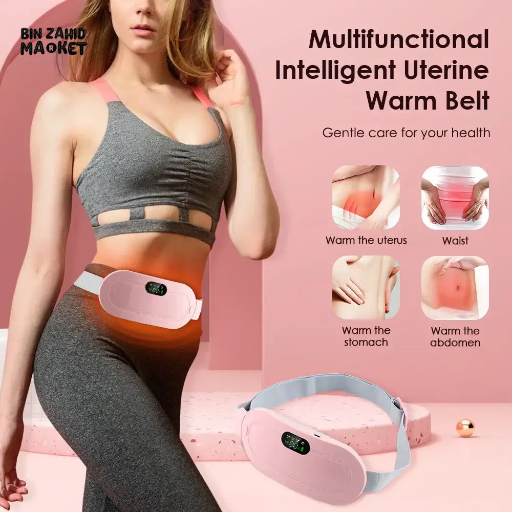 PERIODS CRAMP RELIEF BELT & HEATING MASSAGER