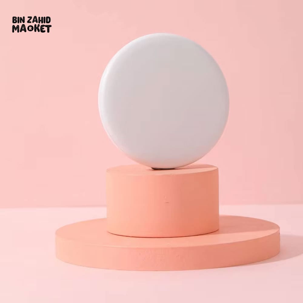 PERSONALISED SMALL LED COMPACT MIRROR – 2-SIDED FOLDABLE POCKET MAKEUP MIRROR