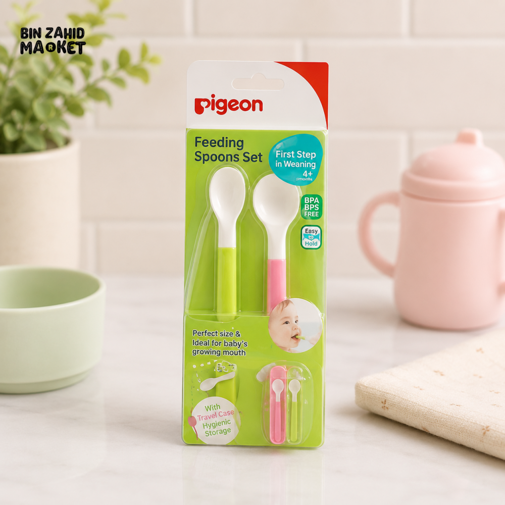 PIGEON BABY FEEDING SPOON SET