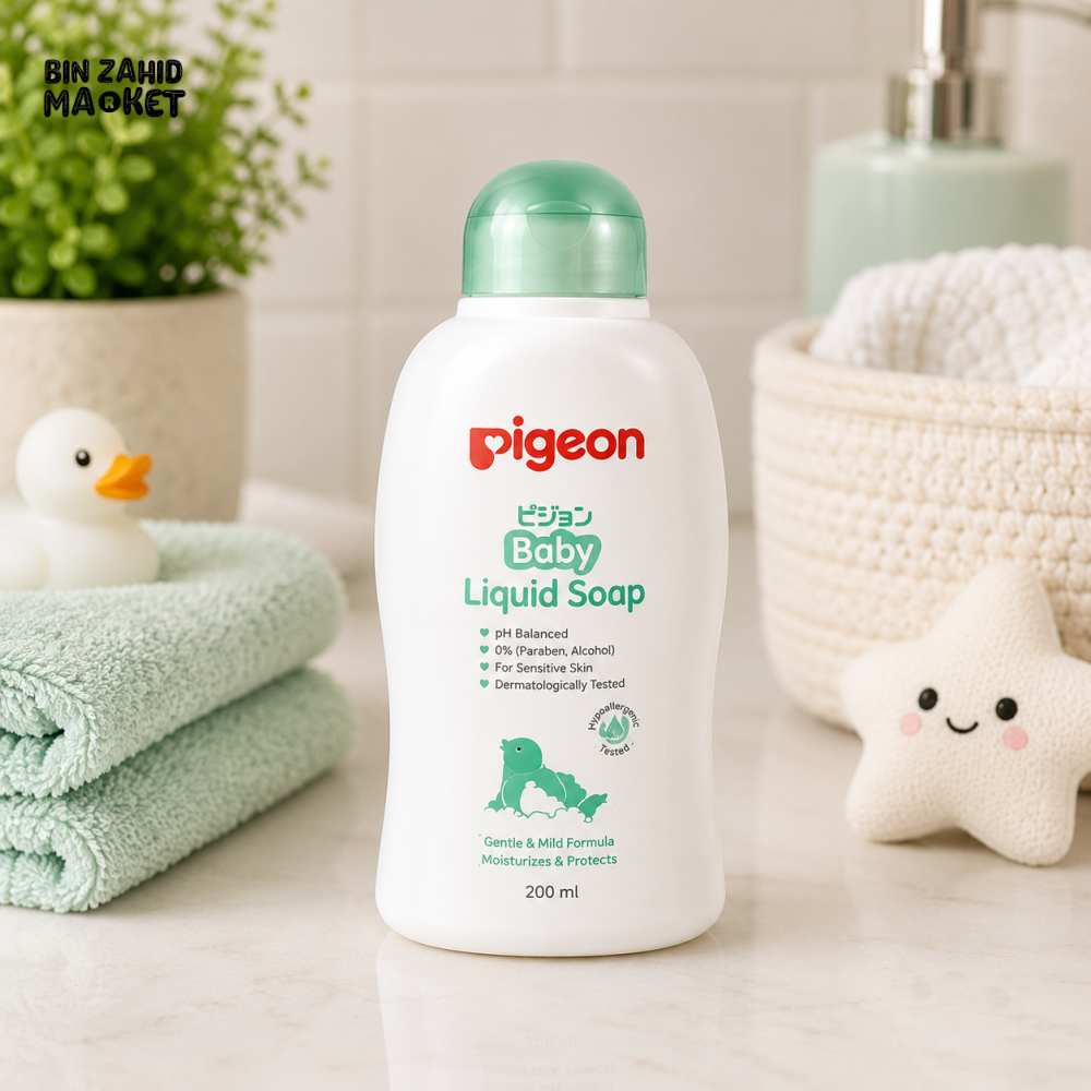 PIGEON BABY LIQUID SOAP 200ML