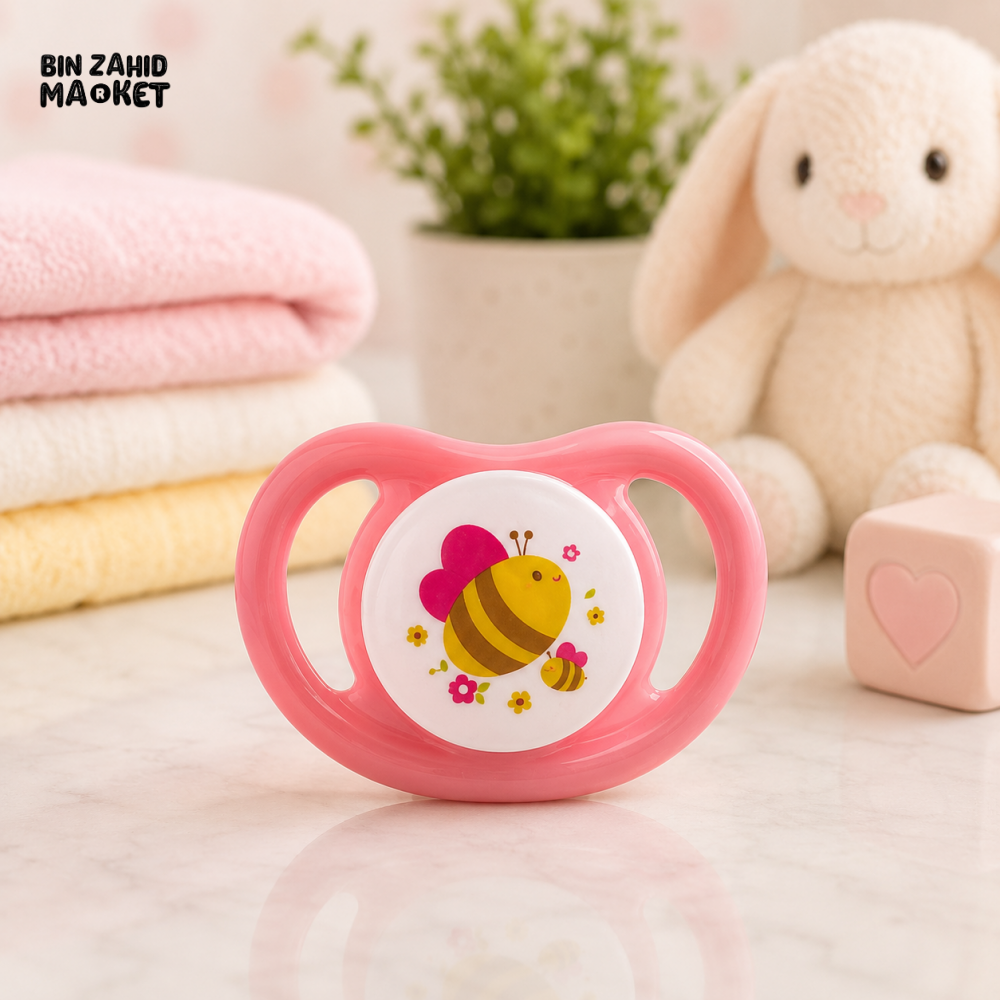 PIGEON BABY PACIFIER – BEE MOTIF (6–18 MONTHS)