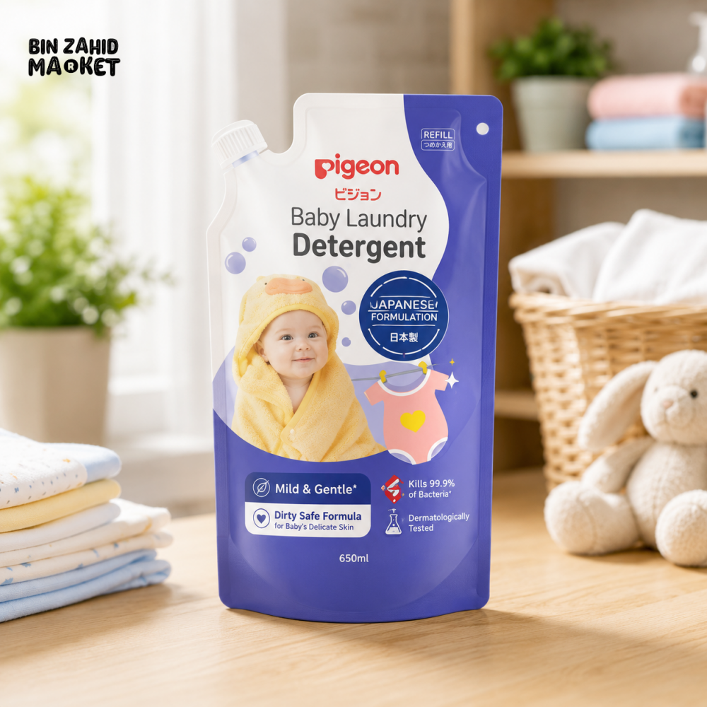 PIGEON BABY SAFE FORMULA LAUNDRY DETERGENT REFILL 450ML