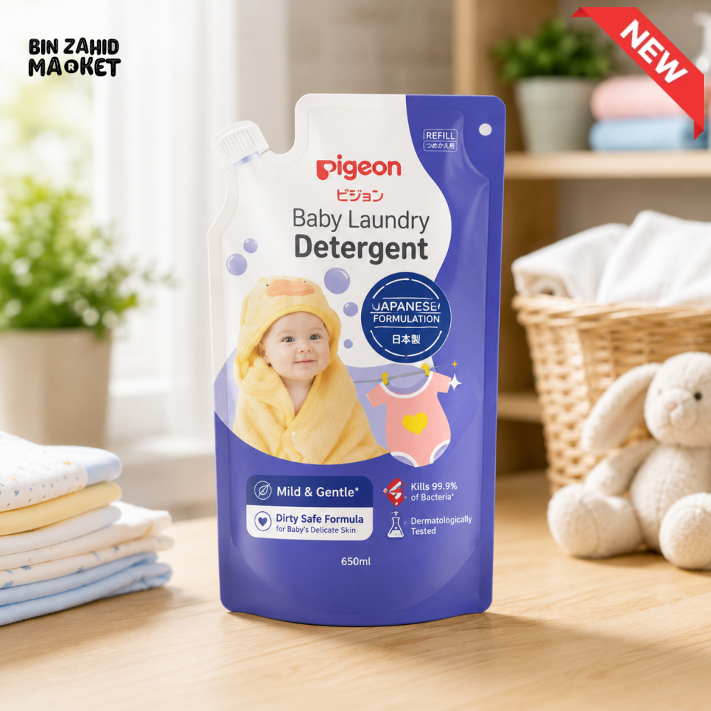 PIGEON BABY SAFE FORMULA LAUNDRY DETERGENT REFILL 450ML