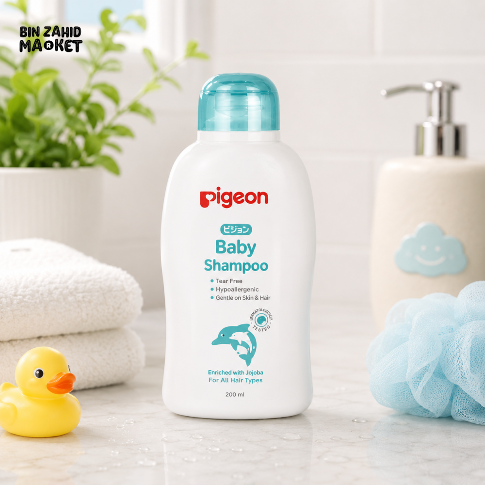 PIGEON BABY SHAMPOO 200ML JOJOBA