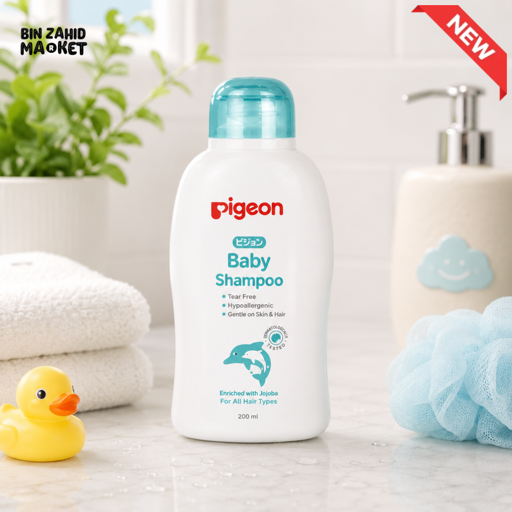 PIGEON BABY SHAMPOO 200ML JOJOBA