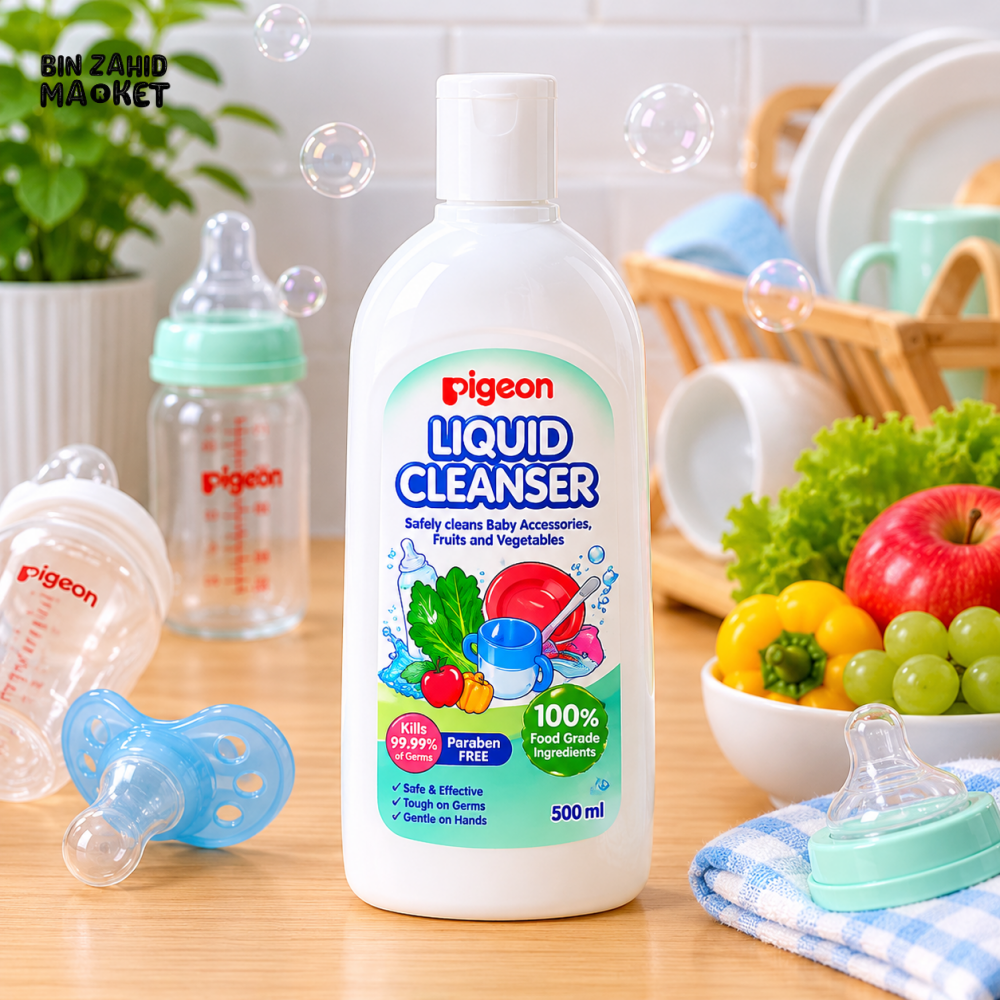 PIGEON BOTTLE & ACCESSORIES CLEANSER – 450ML